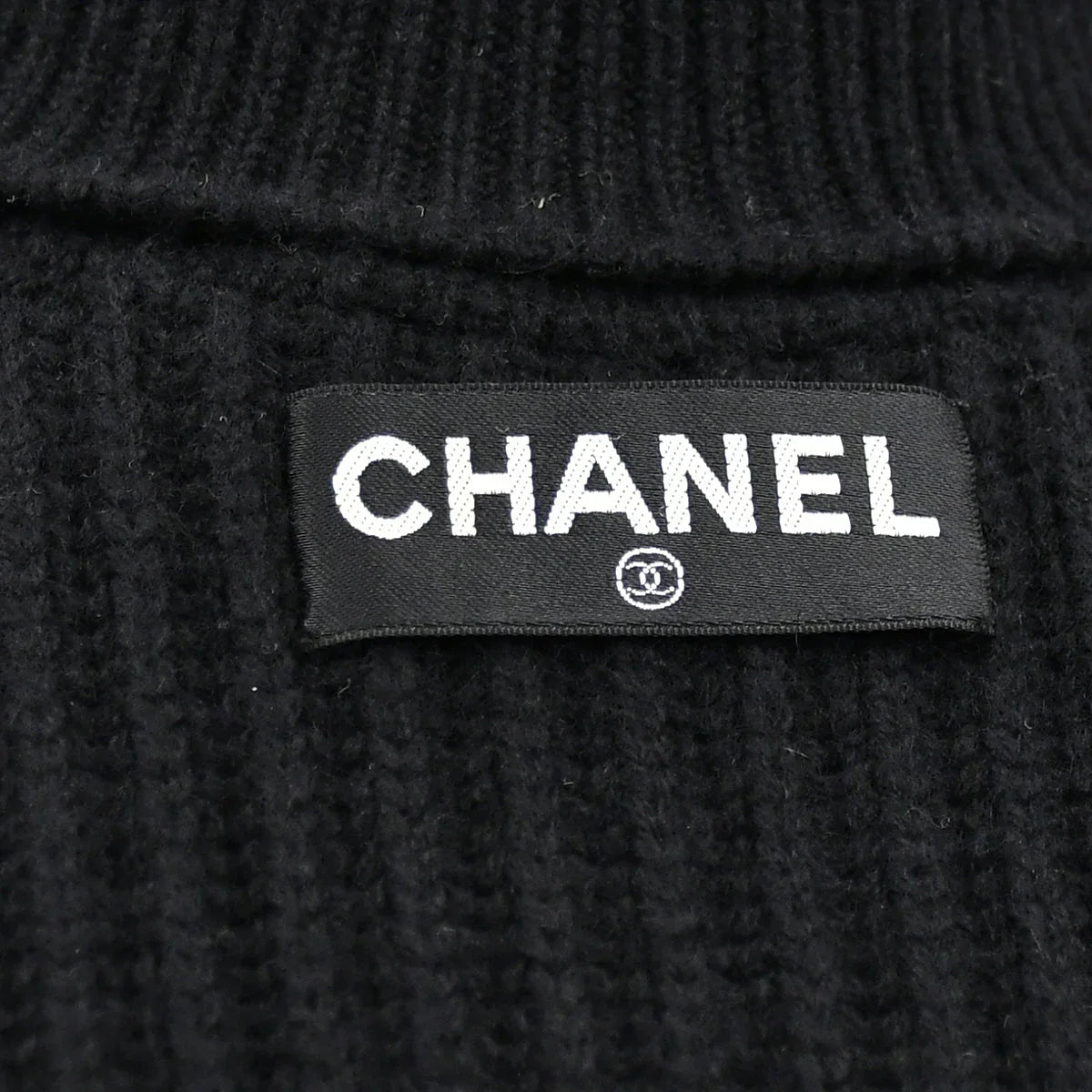 Chanel Fall 1994 Logo Tag Cashmere Jumper #36