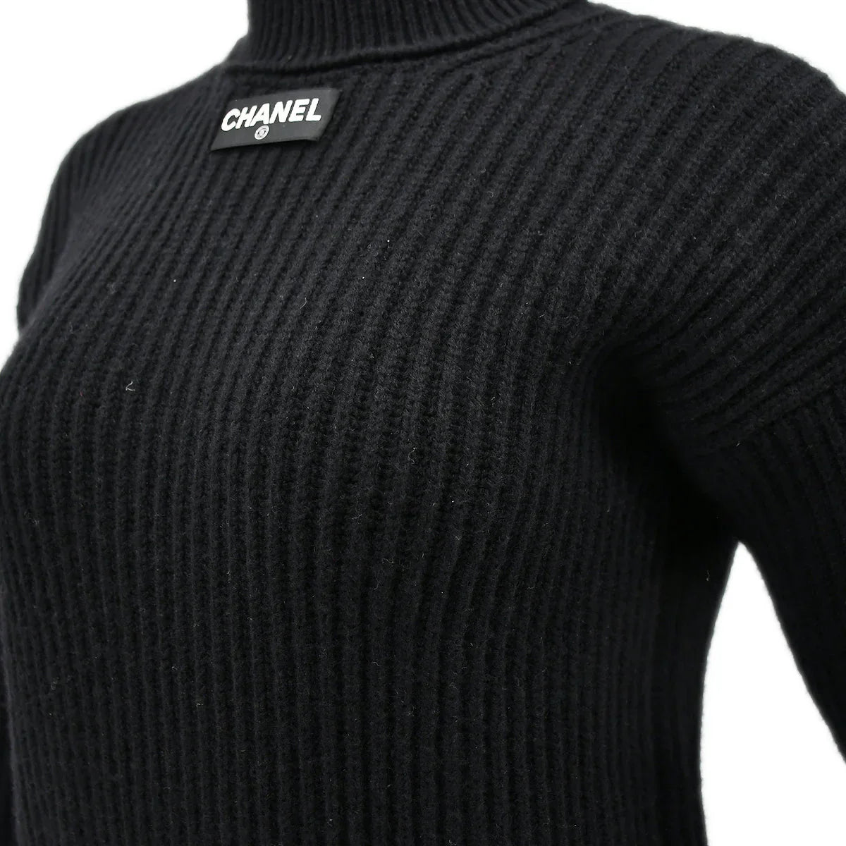 Chanel Fall 1994 Logo Tag Cashmere Jumper #36