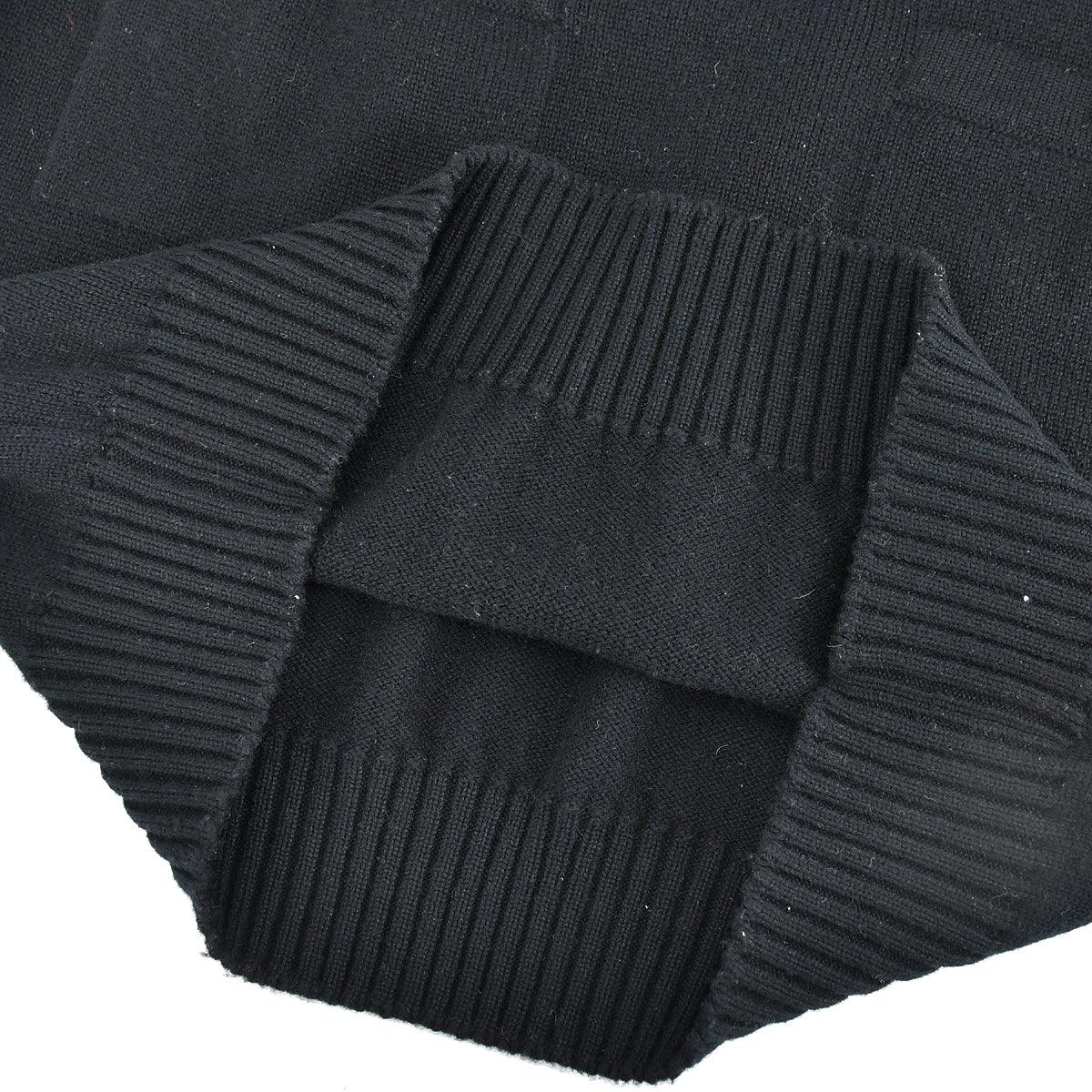Chanel 2008 fall CC-button cashmere dress #38