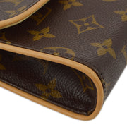 Louis Vuitton 2001 Monogram Pochette Florentine Belt Bum Bag #M M51855