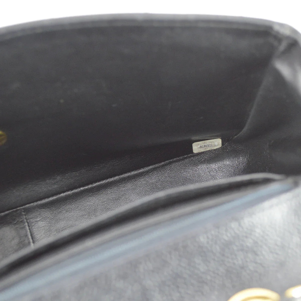 Chanel 1994-1996 Black Caviar Jumbo Classic Flap Bag