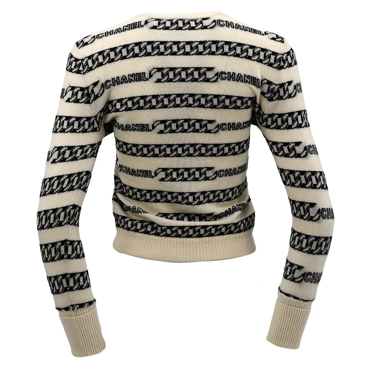 Chanel 2001 Fall Chain Motif Cashmere Jumper #34