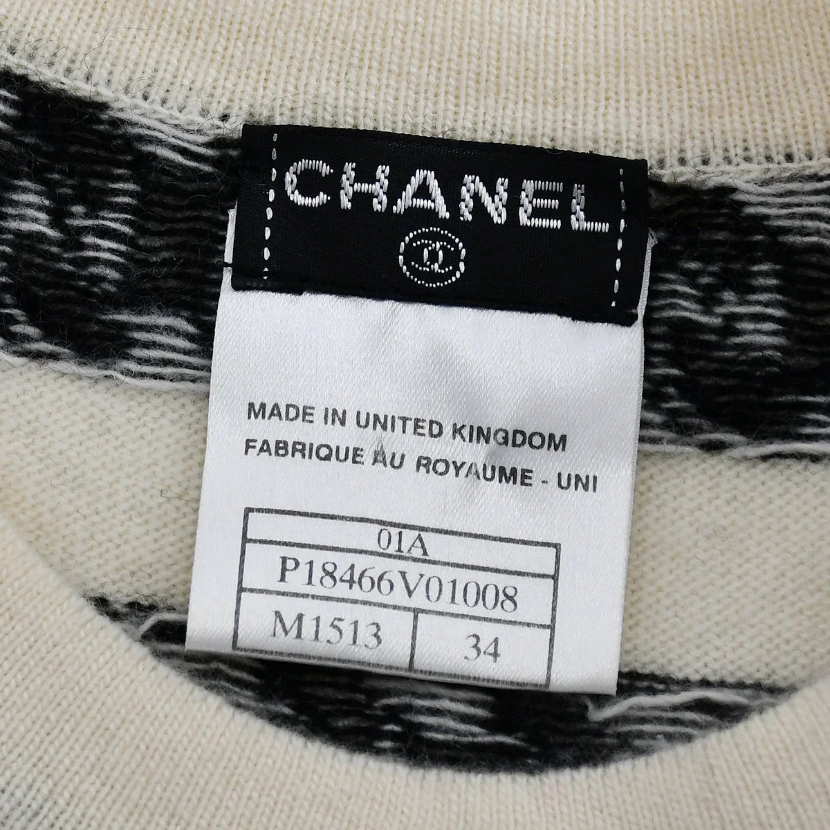 Chanel 2001 Fall Chain Motif Cashmere Jumper #34