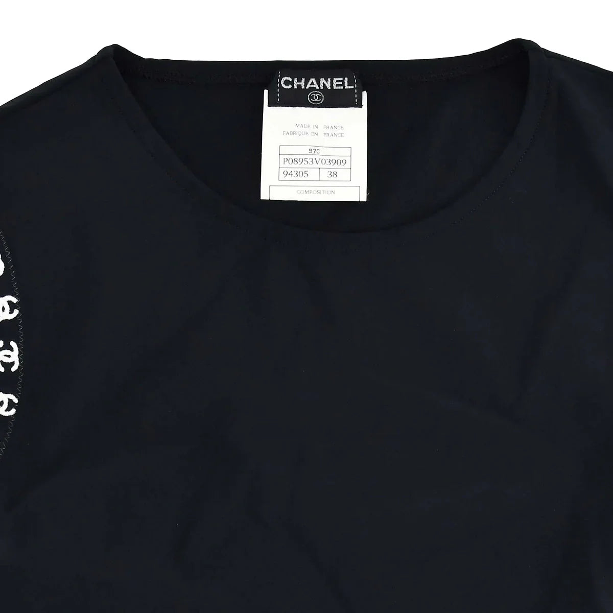 Chanel 1997 Cruise CC Trim Crop Top #38
