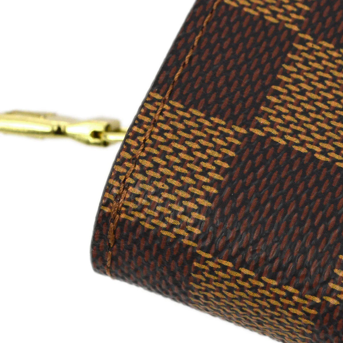 Louis Vuitton 2003 Damier Compact Zip Wallet N61668