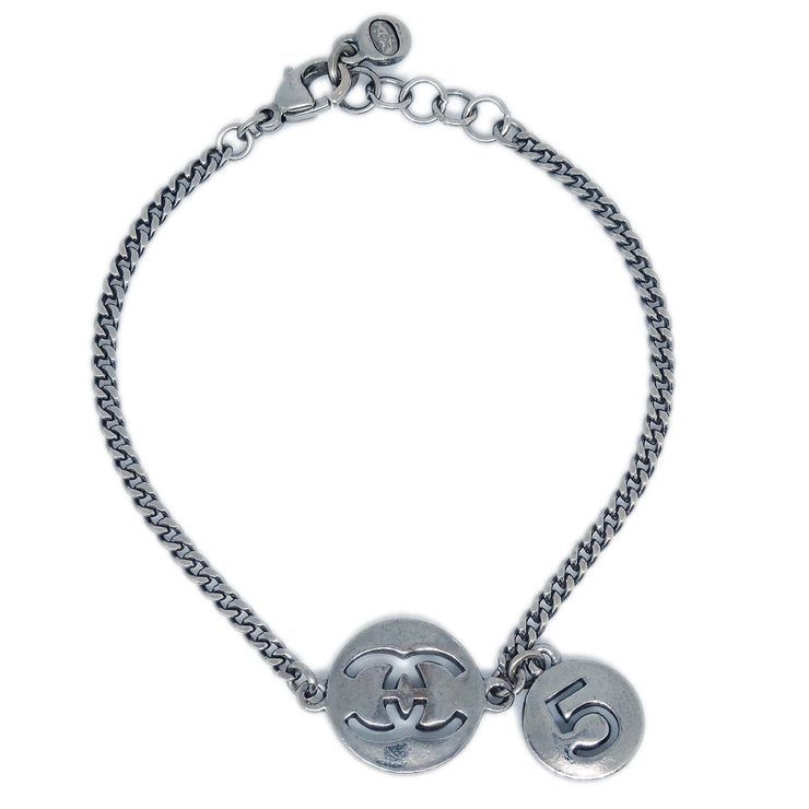 Chanel Silver No.5 Bracelet 06P