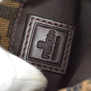 Fendi Brown Zucca Micro Handbag