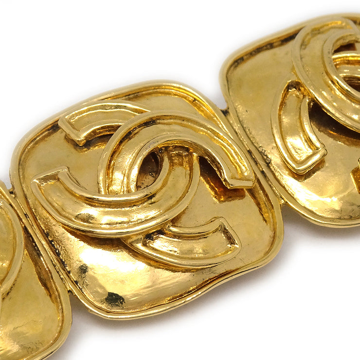 Chanel Triple CC Brooch Pin Gold 94P