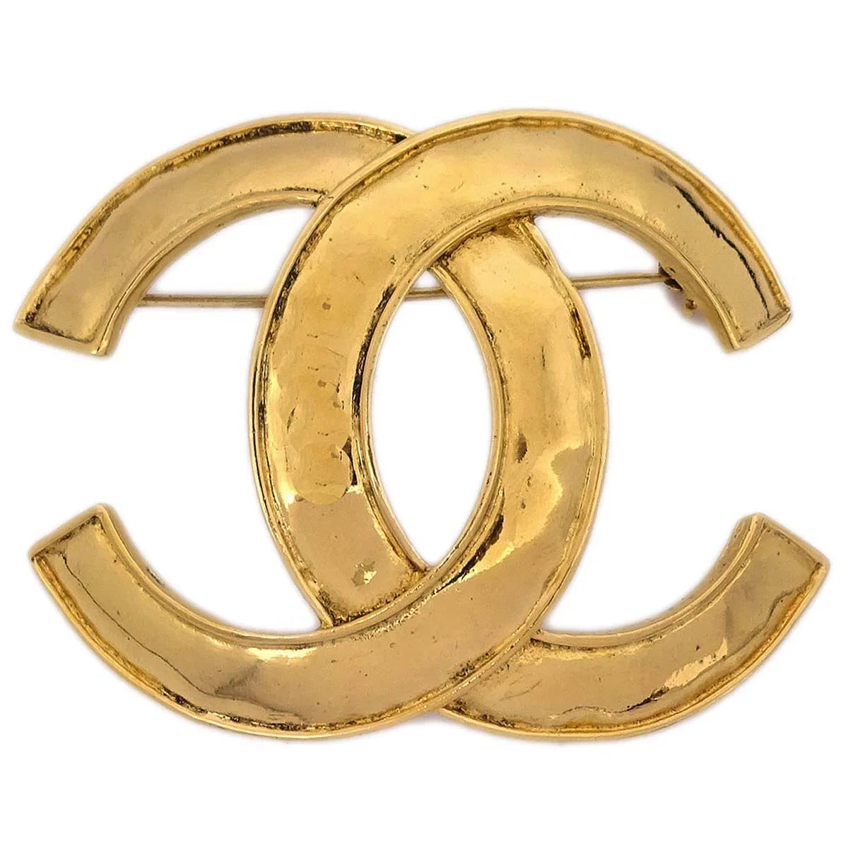 Chanel Brooch Pin Gold 94P