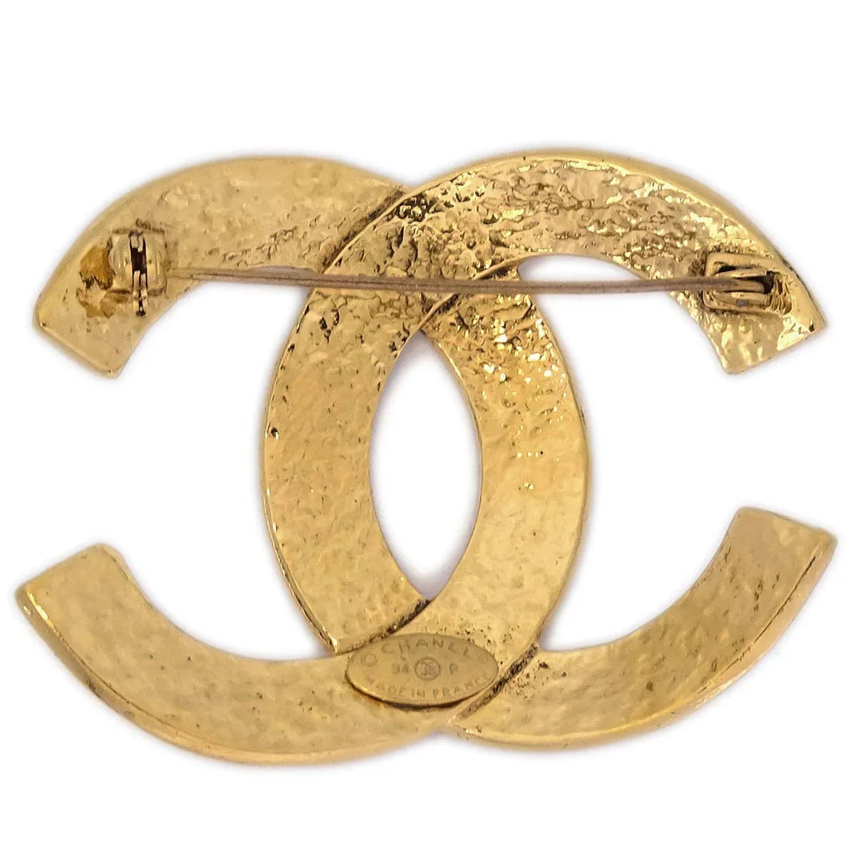 Chanel Brooch Pin Gold 94P
