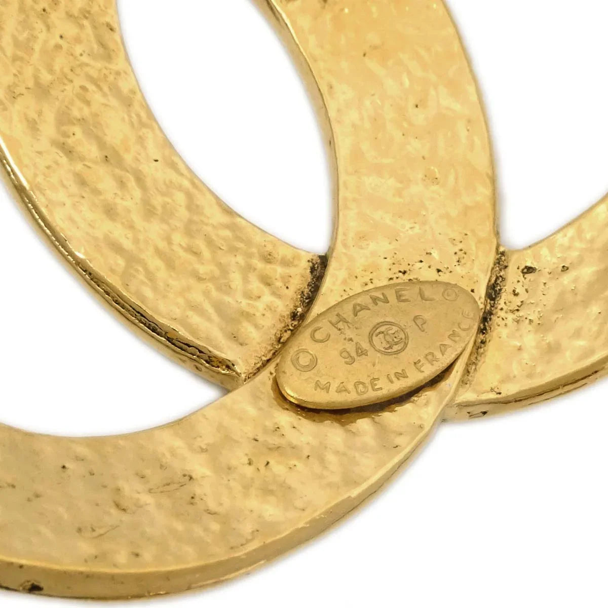 Chanel Brooch Pin Gold 94P