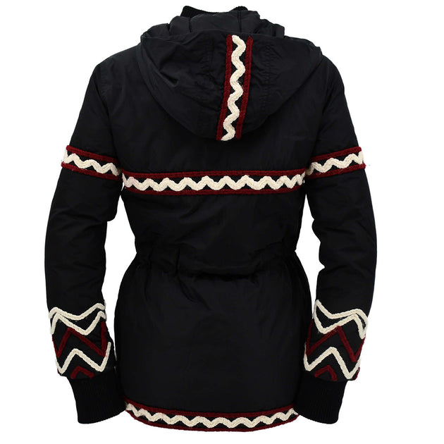 Chanel Sport Line Zip Up Hoodie Jacket Black 07A #38 – AMORE 