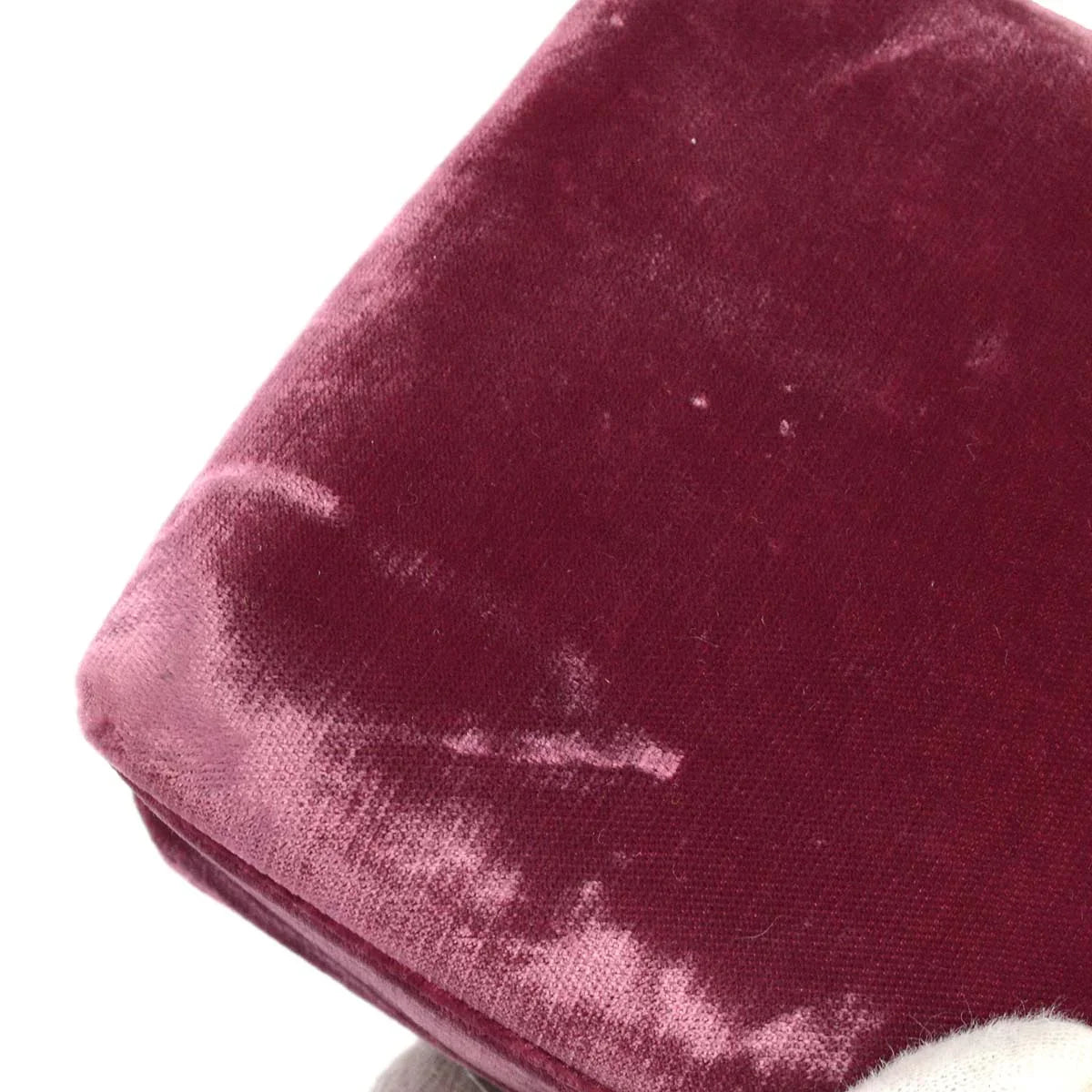 Chanel 1994-1996 Pink Velvet Evening Bag