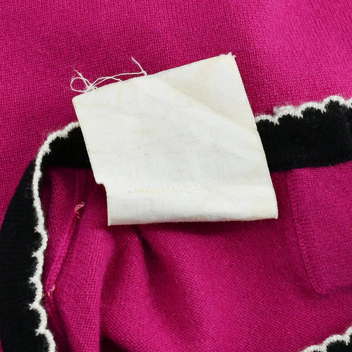 Chanel Short Sleeve Sweater Pink 94A #42