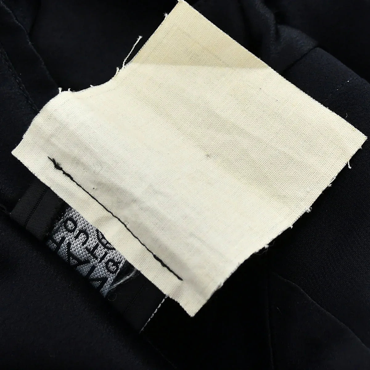 Chanel Blouse Shirt Black 94A #38