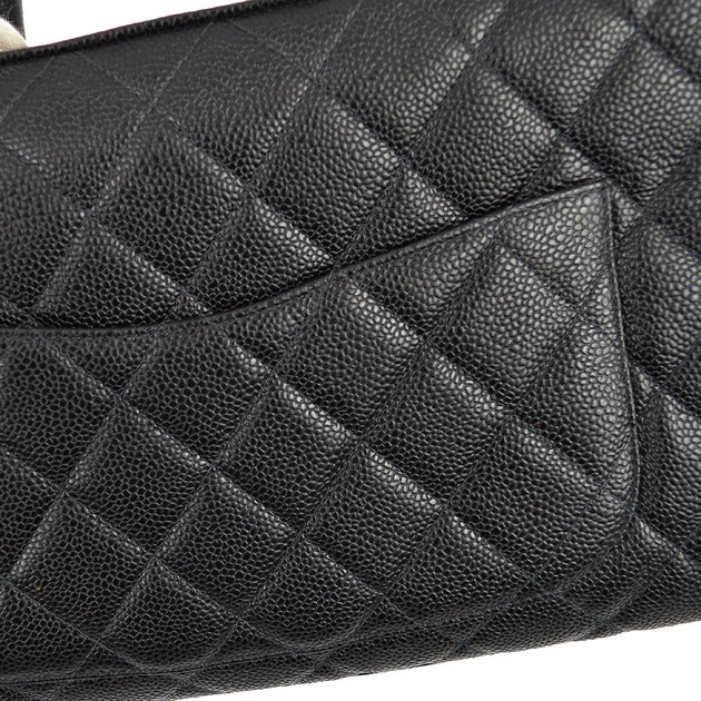 BoldAsLove様　オーダー注文専用❗️ Chanel 2003-2004 Black Caviar Bowling Bag 37 – AMORE Vintage