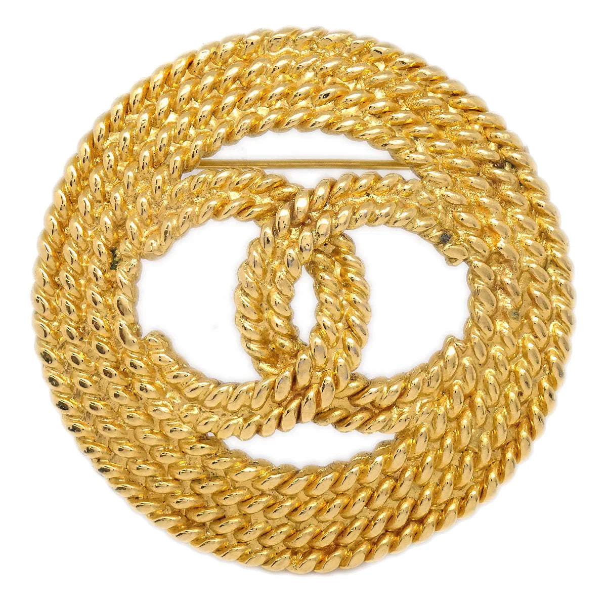 Chanel 1993 Brooch Pin Gold 28
