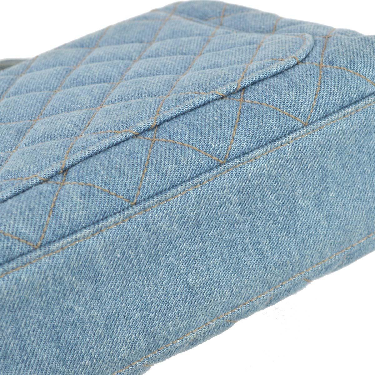 Chanel * 1996-1997 Denim Kelly 25