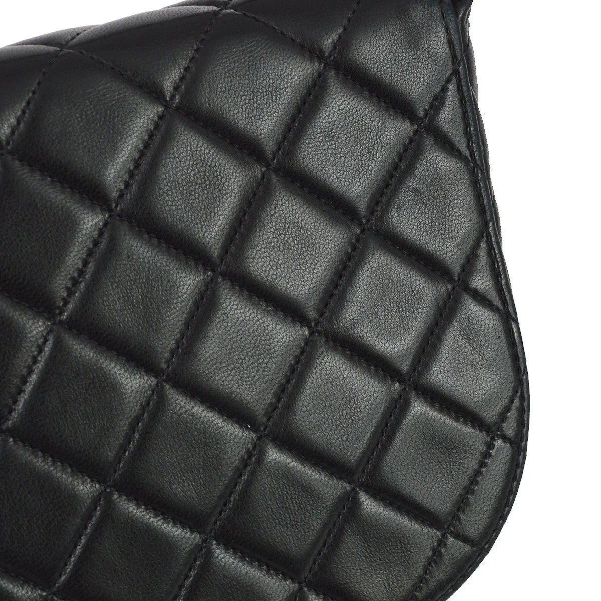 Chanel 1991-1997 Black Lambskin Handbag