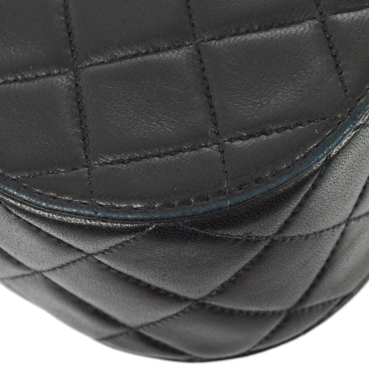 Chanel 1991-1997 Black Lambskin Handbag