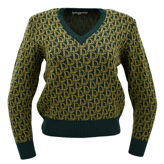 Christian Dior Sweater Green M AMORE Vintage Tokyo