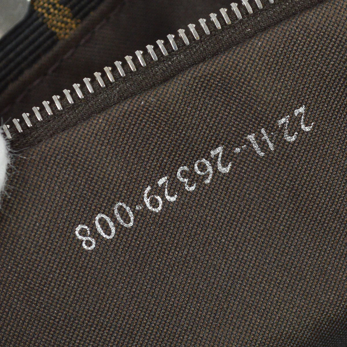 Fendi 2000 Brown Zucca Tote Handbag