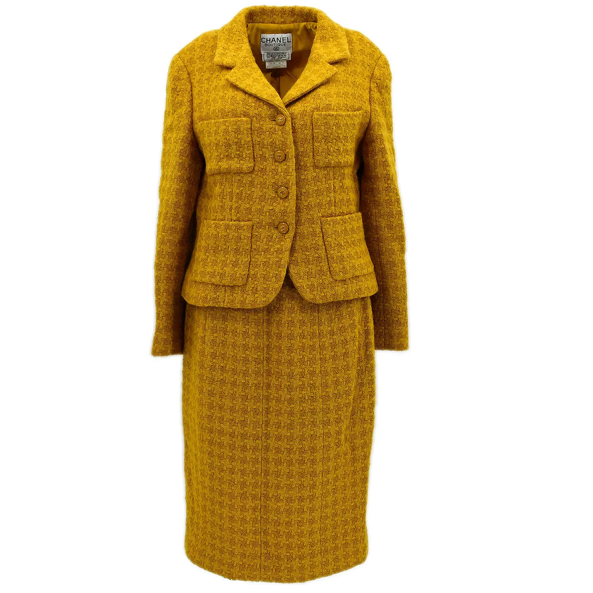 Chanel Fall 1995 jacket skirt suit #44