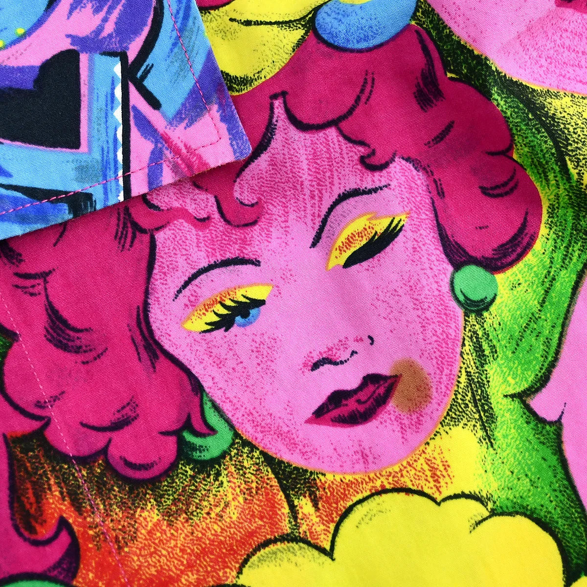 Versace 1993 Betty Boop-print cotton shirt #S