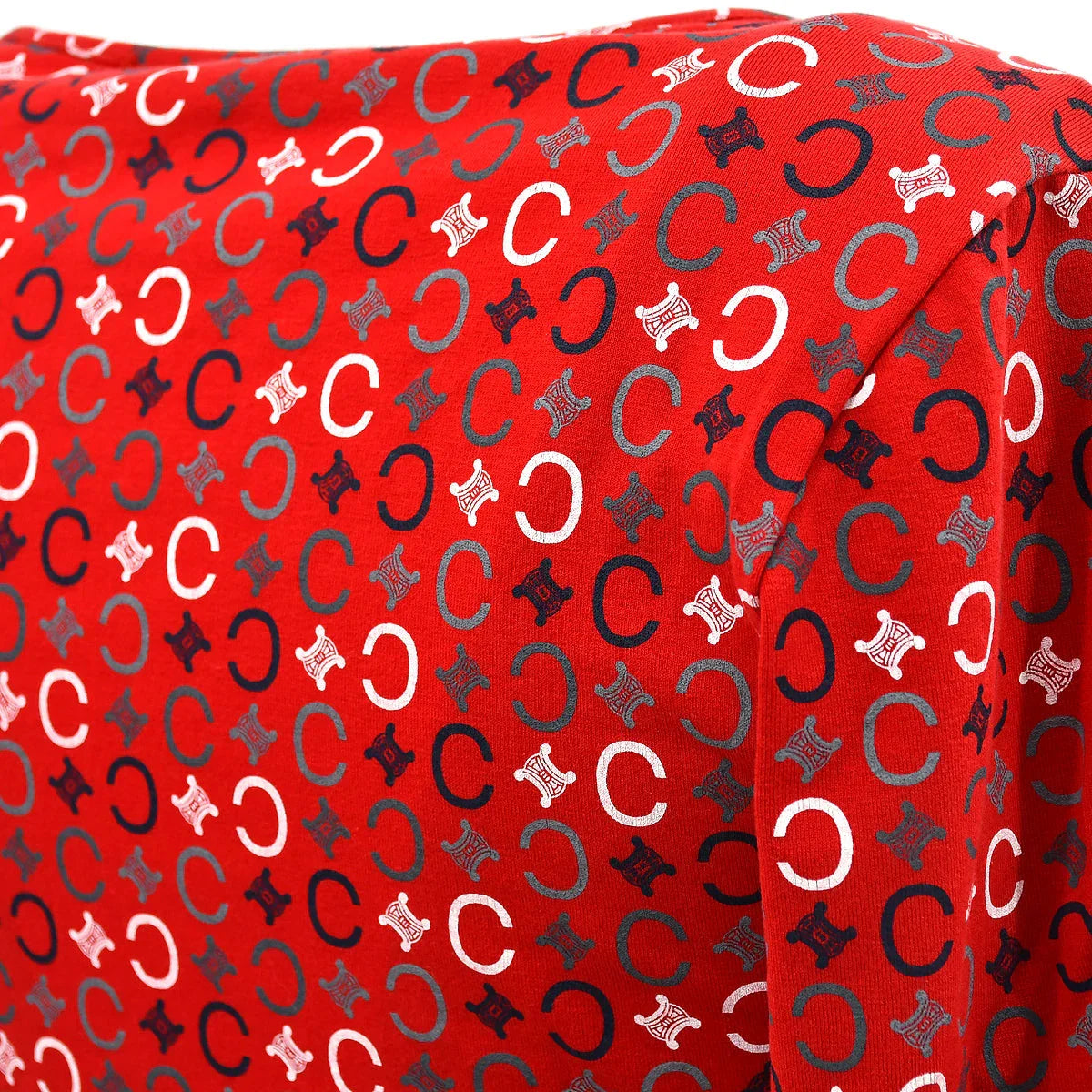 Celine C Macadam T-shirt Red #M