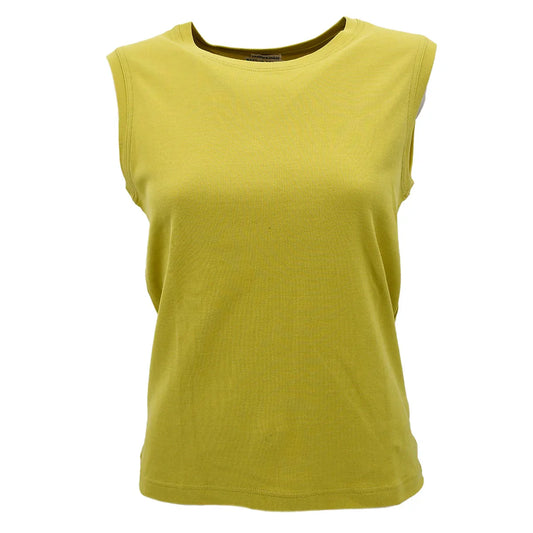 Hermes Sleeveless Tops Yellow #36