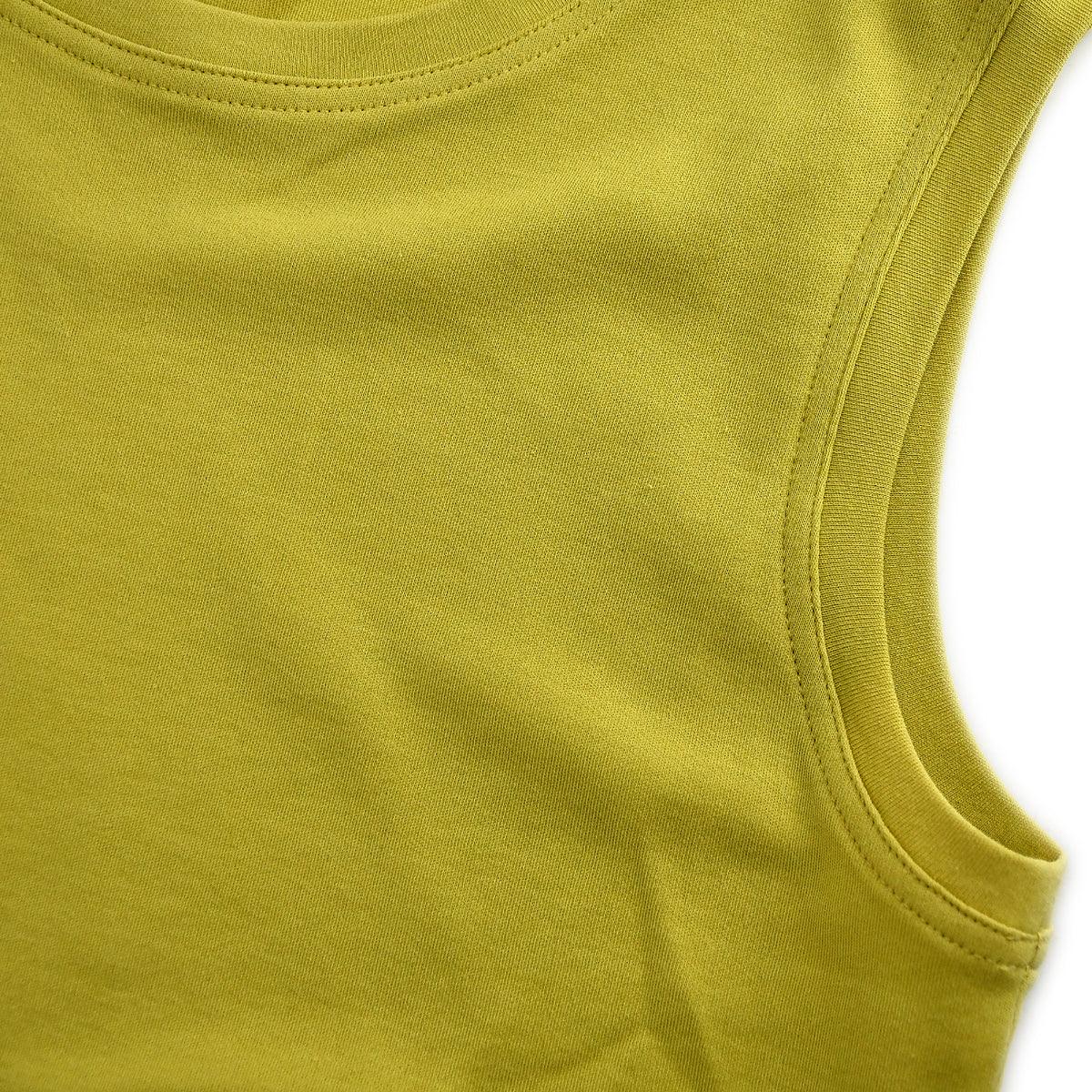 Hermes Sleeveless Tops Yellow #36