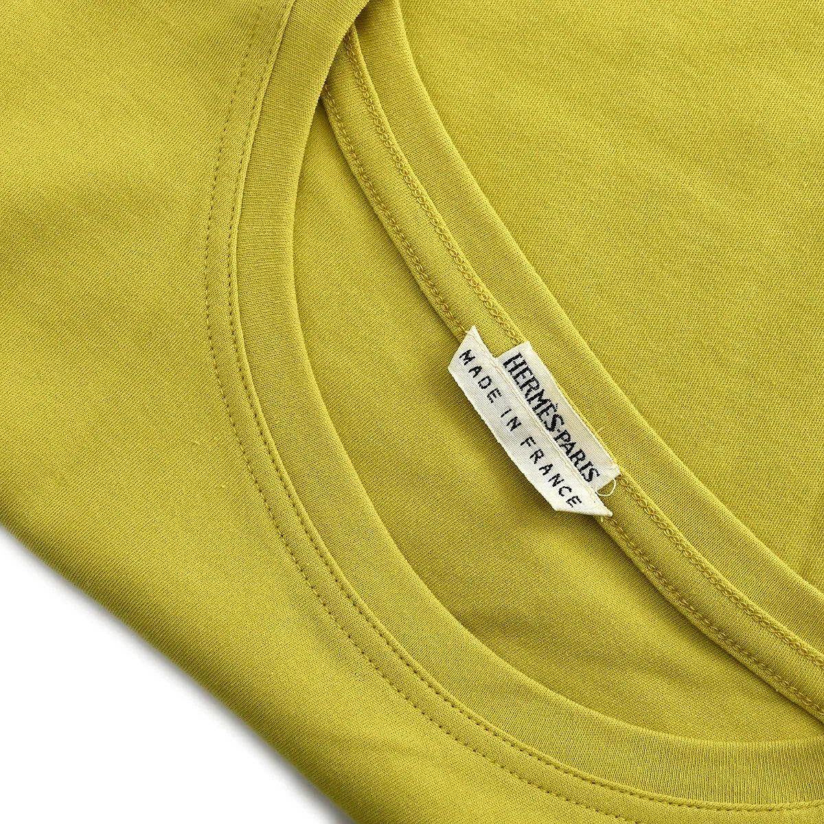 Hermes Sleeveless Tops Yellow #36