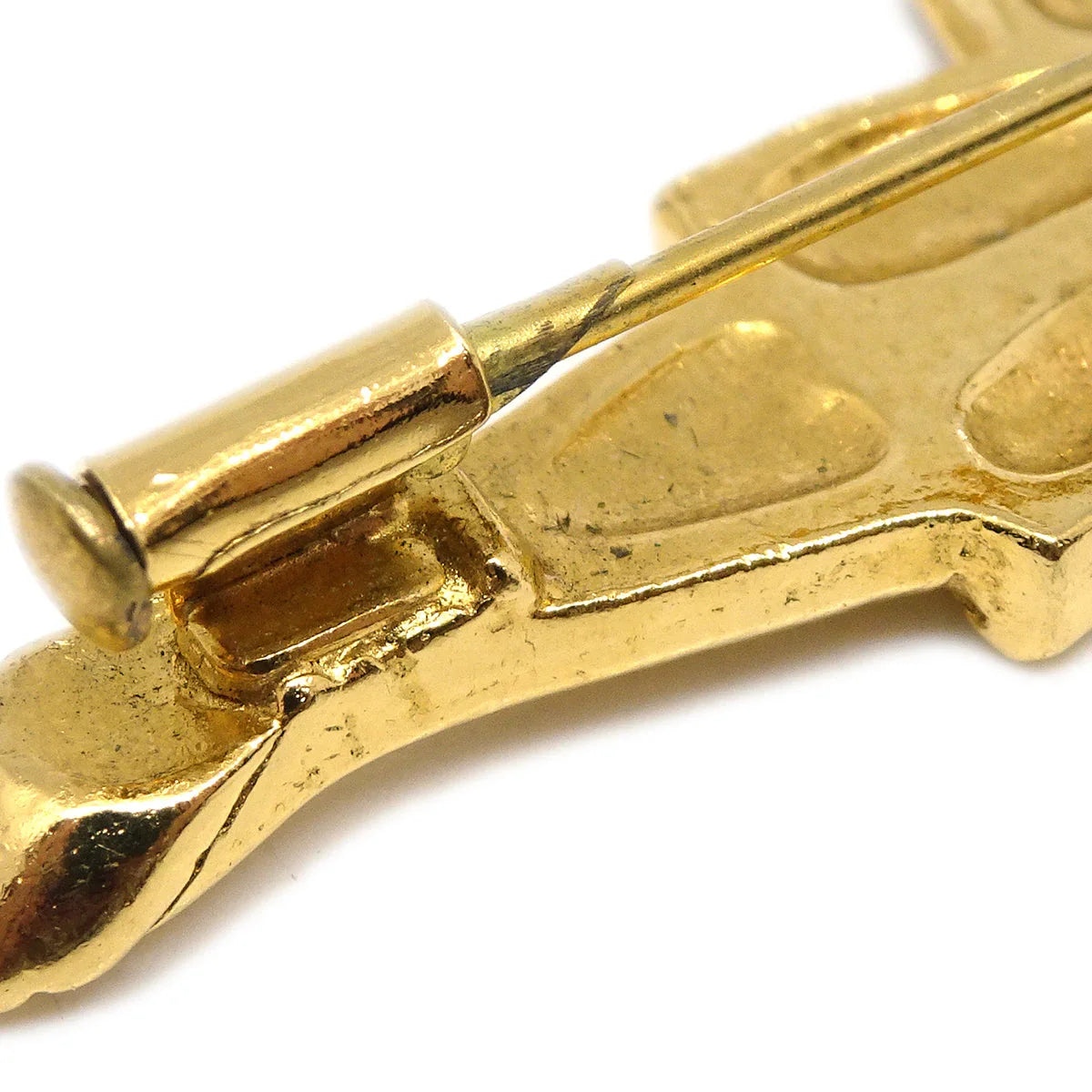 Chanel Mademoiselle Brooch Pin Corsage Gold