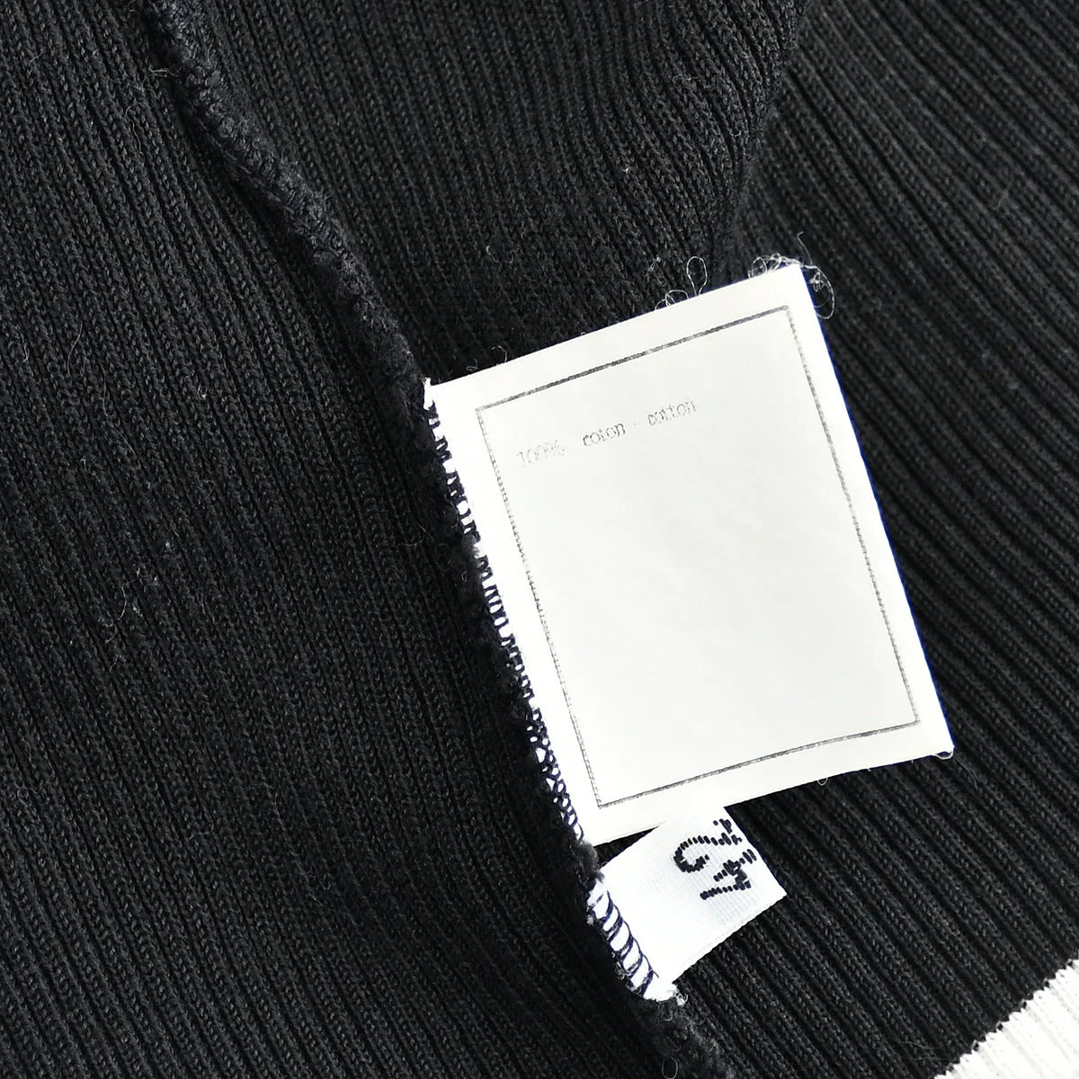 Chanel Spring 1995 T-shirt Black 95P #42