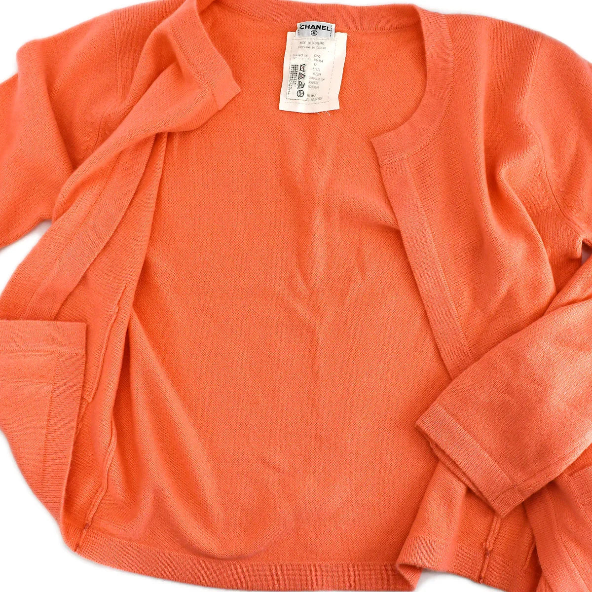 Chanel 1995 cashmere cardigan set #42