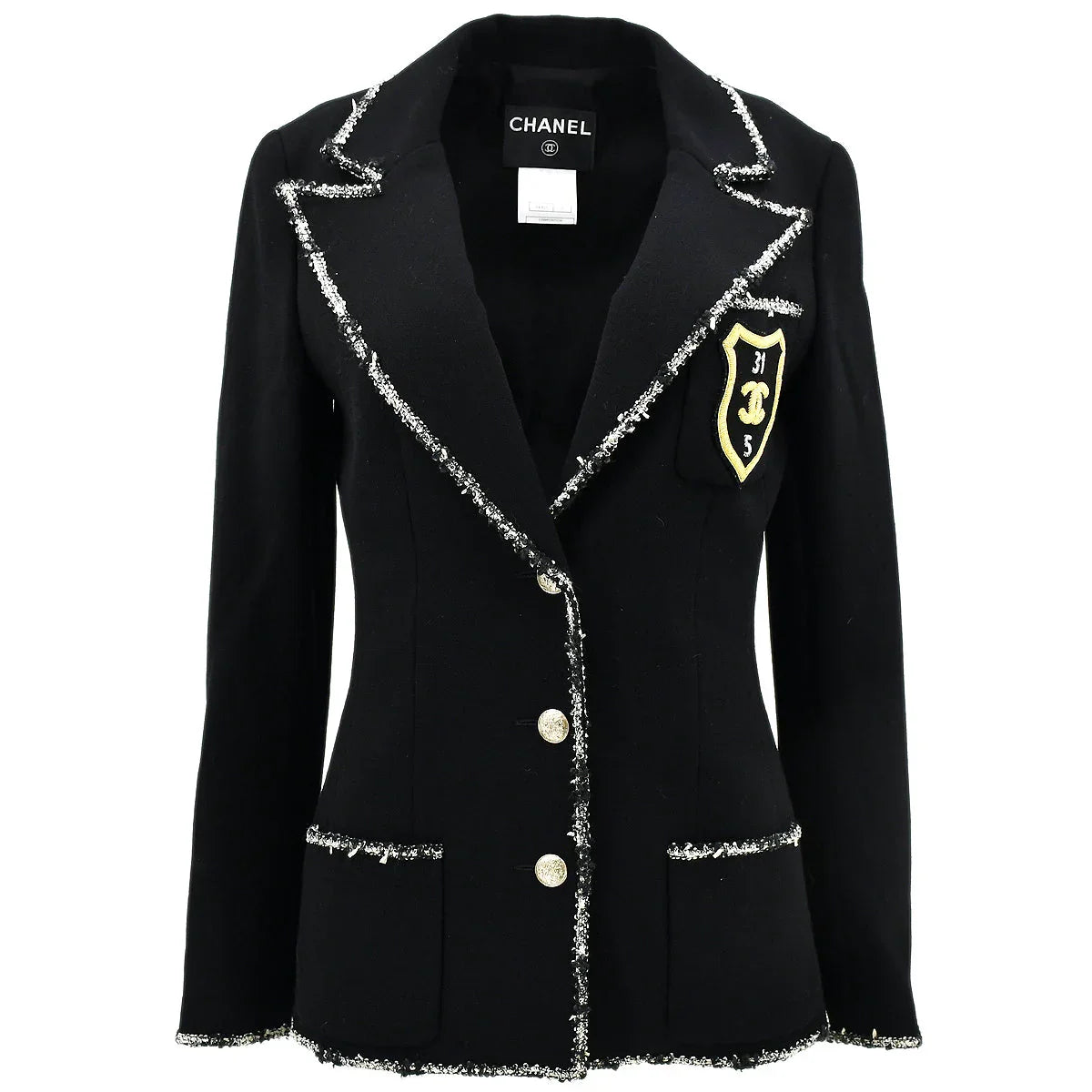 Chanel 2005 Black & White "Devil Wears Prada" Jacket #36