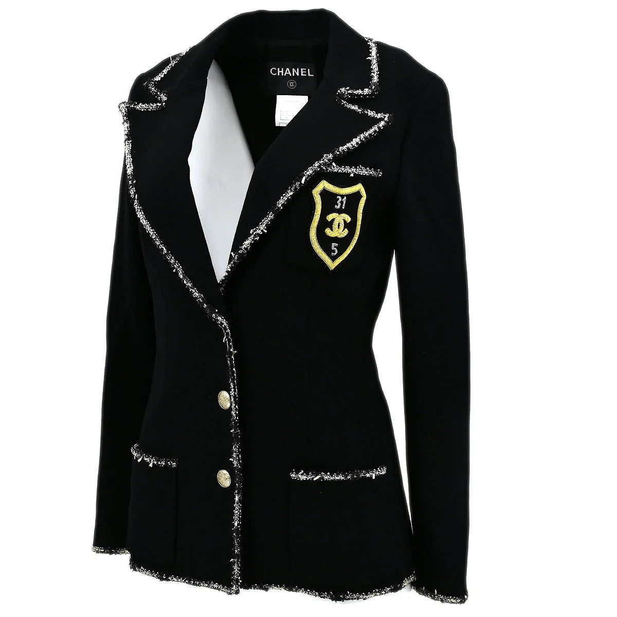 Chanel 2005 Black & White "Devil Wears Prada" Jacket #36