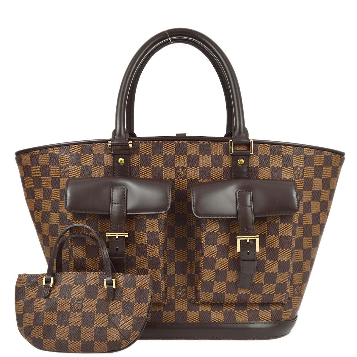 Louis Vuitton 2003 Damier Manosque GM Tote Bag N51120