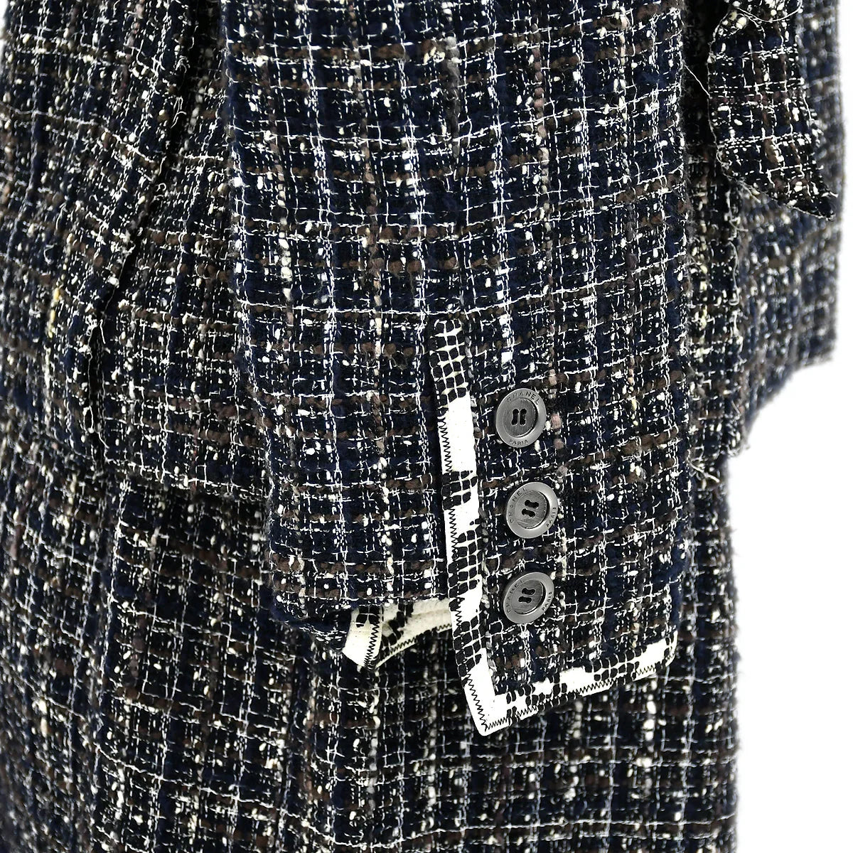 Chanel Spring 2006 Contrast Trim Skirt Suit #36 #38