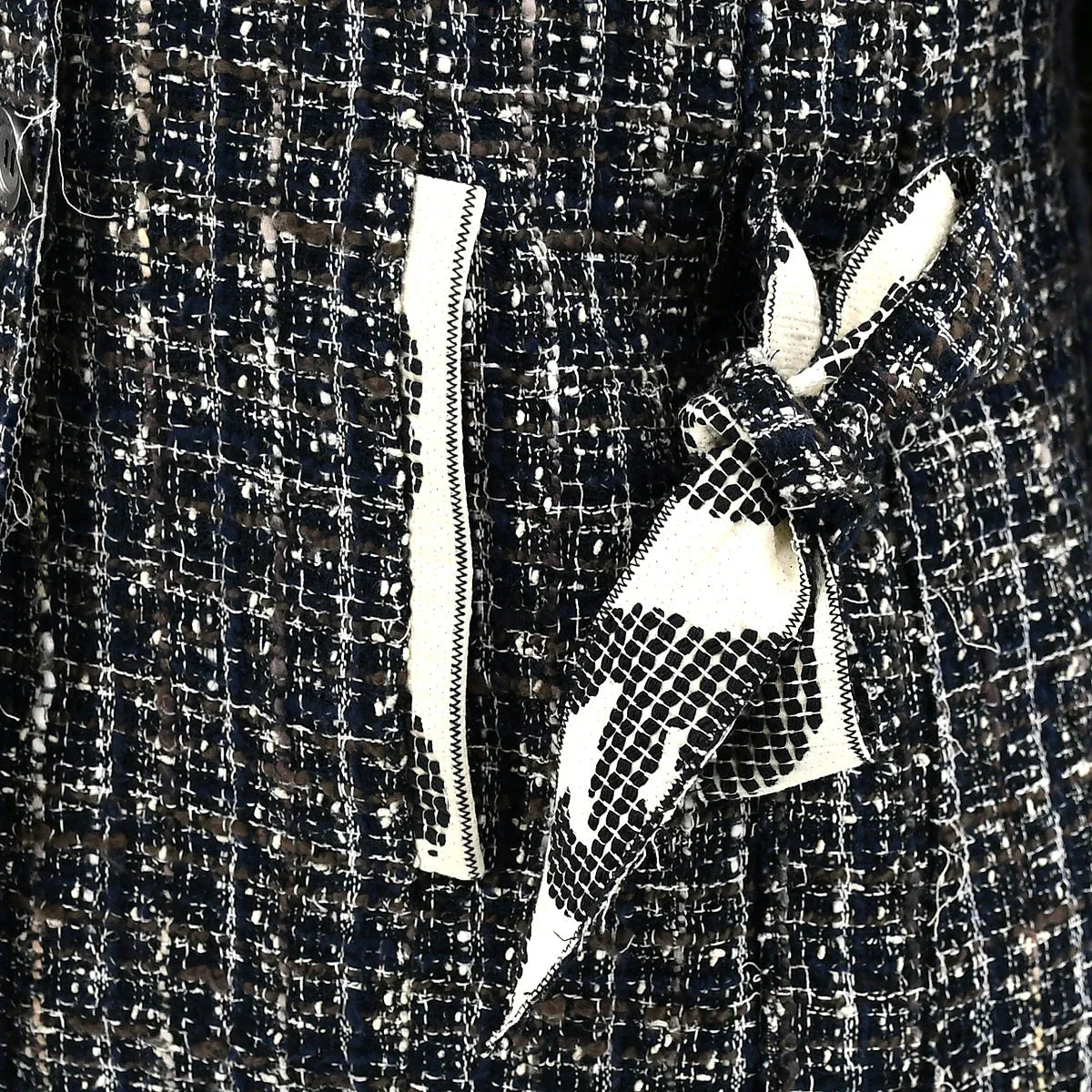 Chanel Spring 2006 Contrast Trim Skirt Suit #36 #38