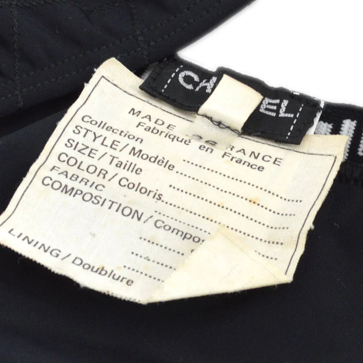Chanel * Black Bikini Swimwear Swimsuit #36