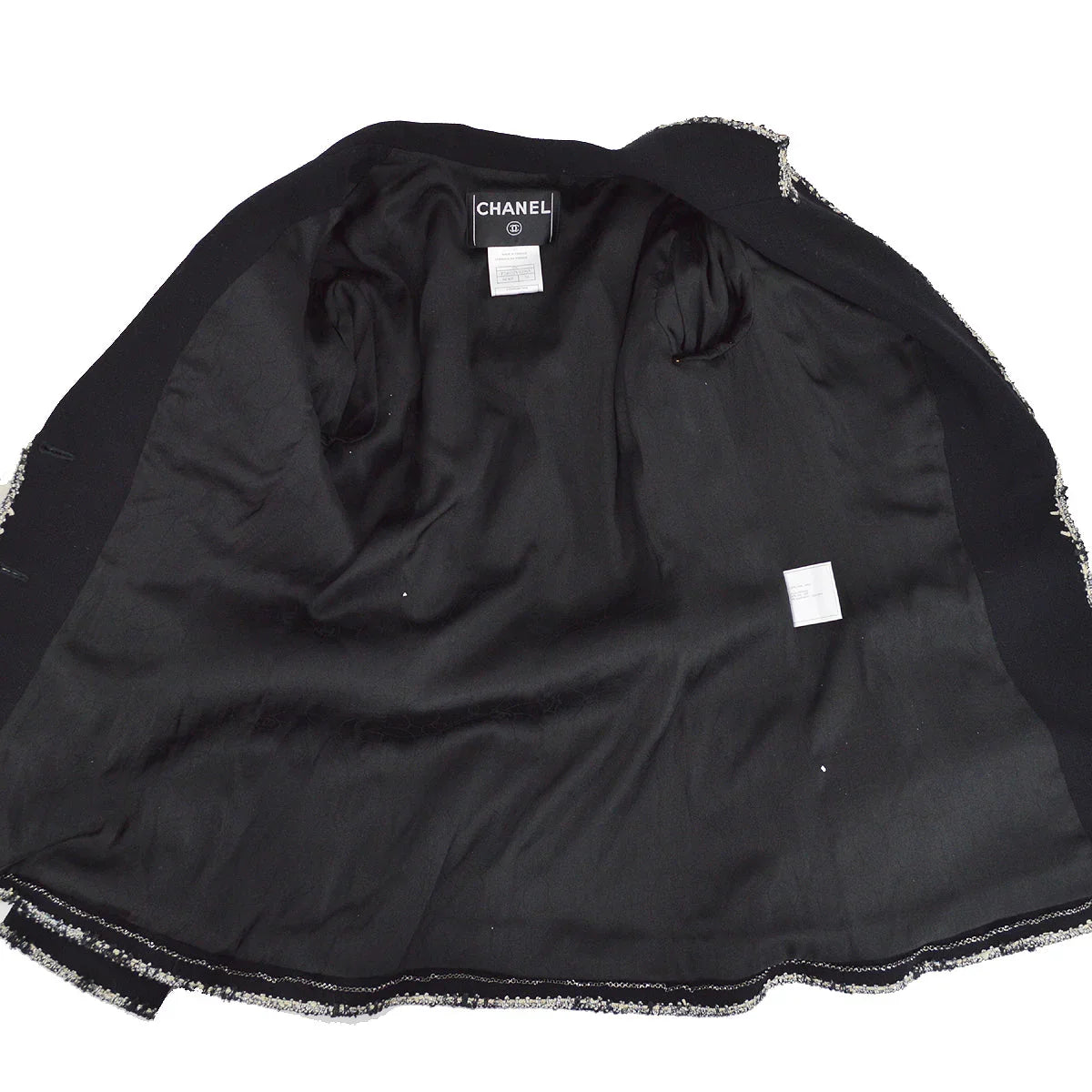 Chanel 2005 Black & White "Devil Wears Prada" Jacket #38