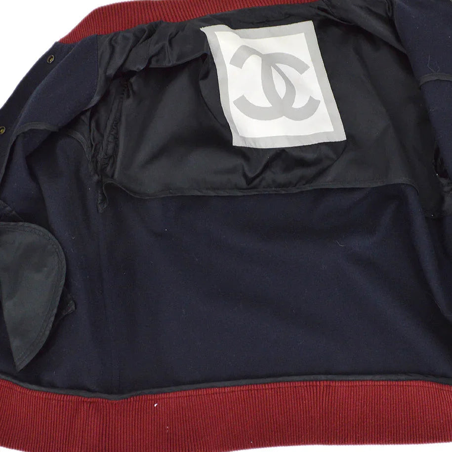 Chanel Spring 2004 Letterman bomber jacket #38