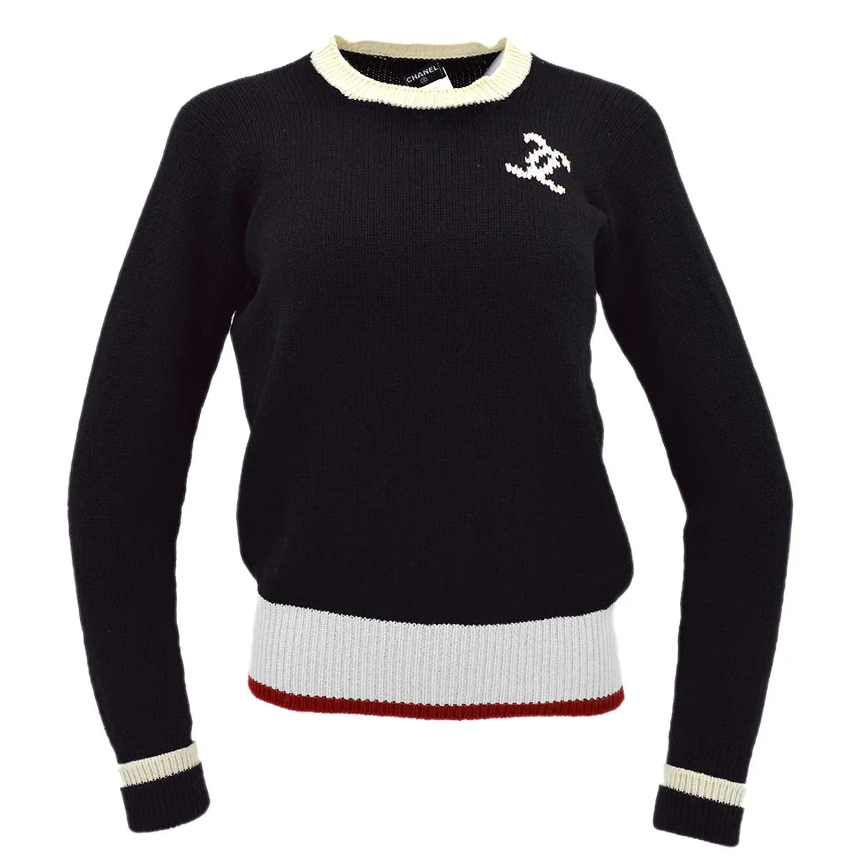 Chanel Fall 1996 CC Cashmere Jumper #42