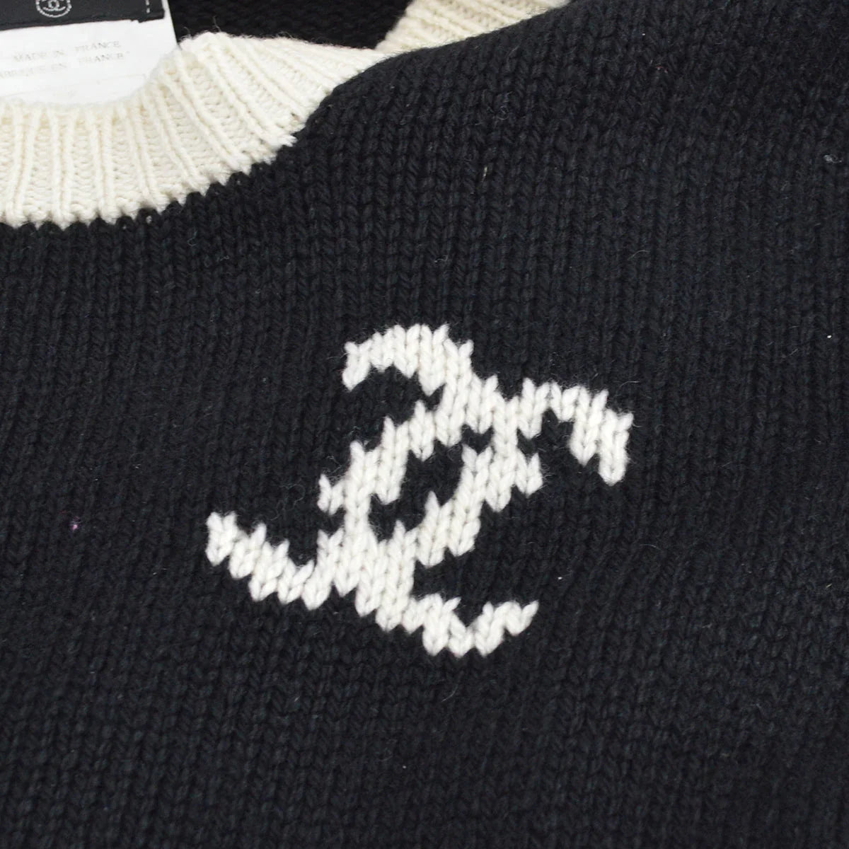 Chanel Fall 1996 CC Cashmere Jumper #42