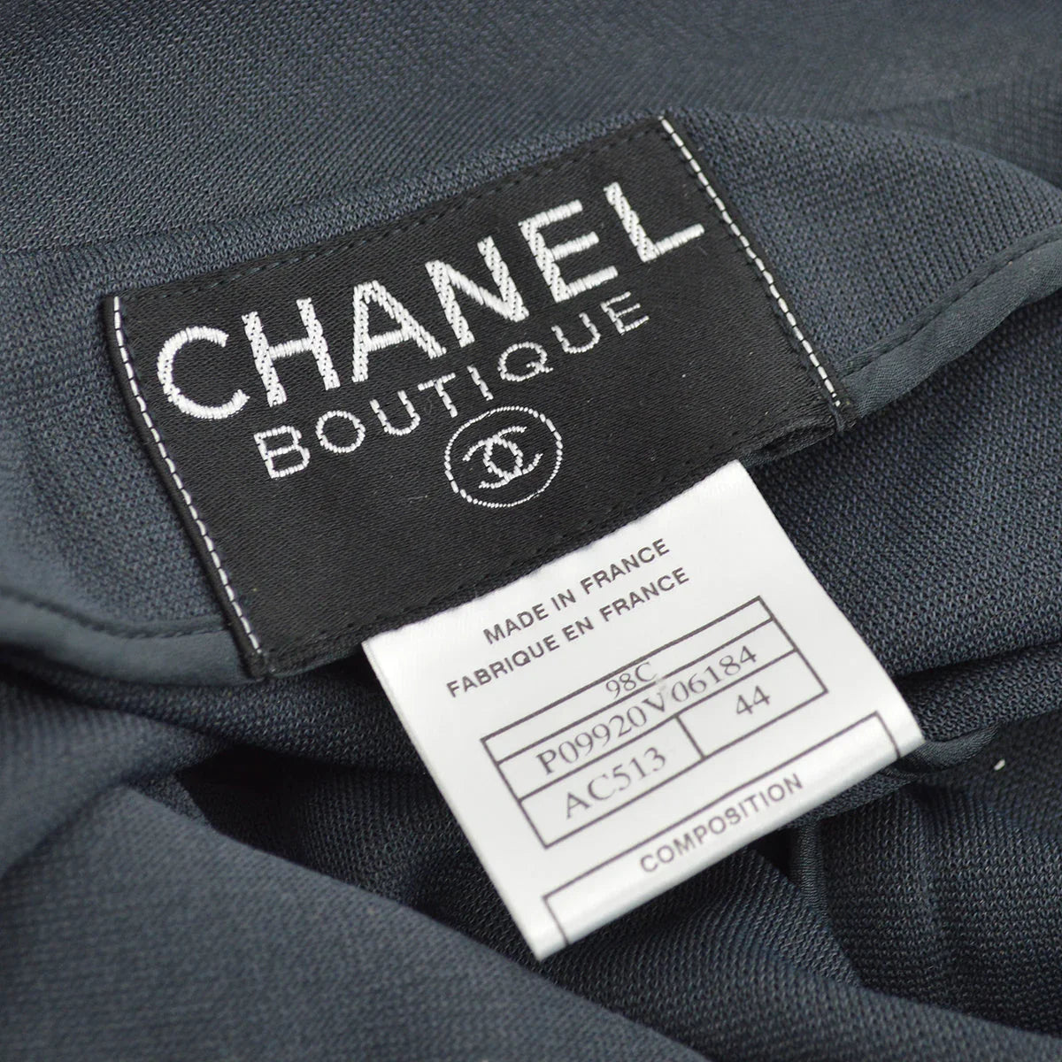 Chanel Cruise 1998 Jacket Gray #44