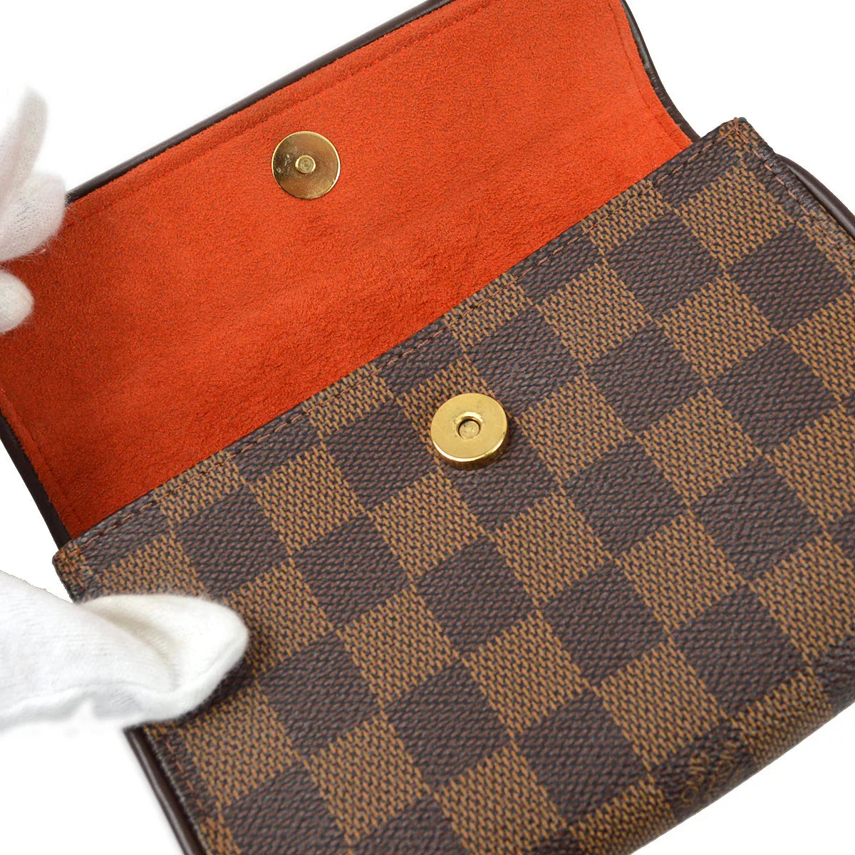 Louis Vuitton 2005 Damier Pochette Florentine Belt Bum Bag #L N51856