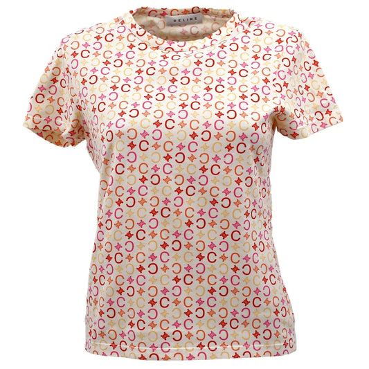 Celine C Macadam T-shirt Pink