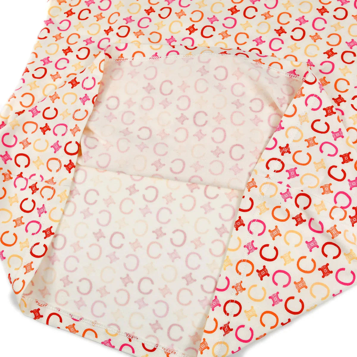 Celine C Macadam T-shirt Pink