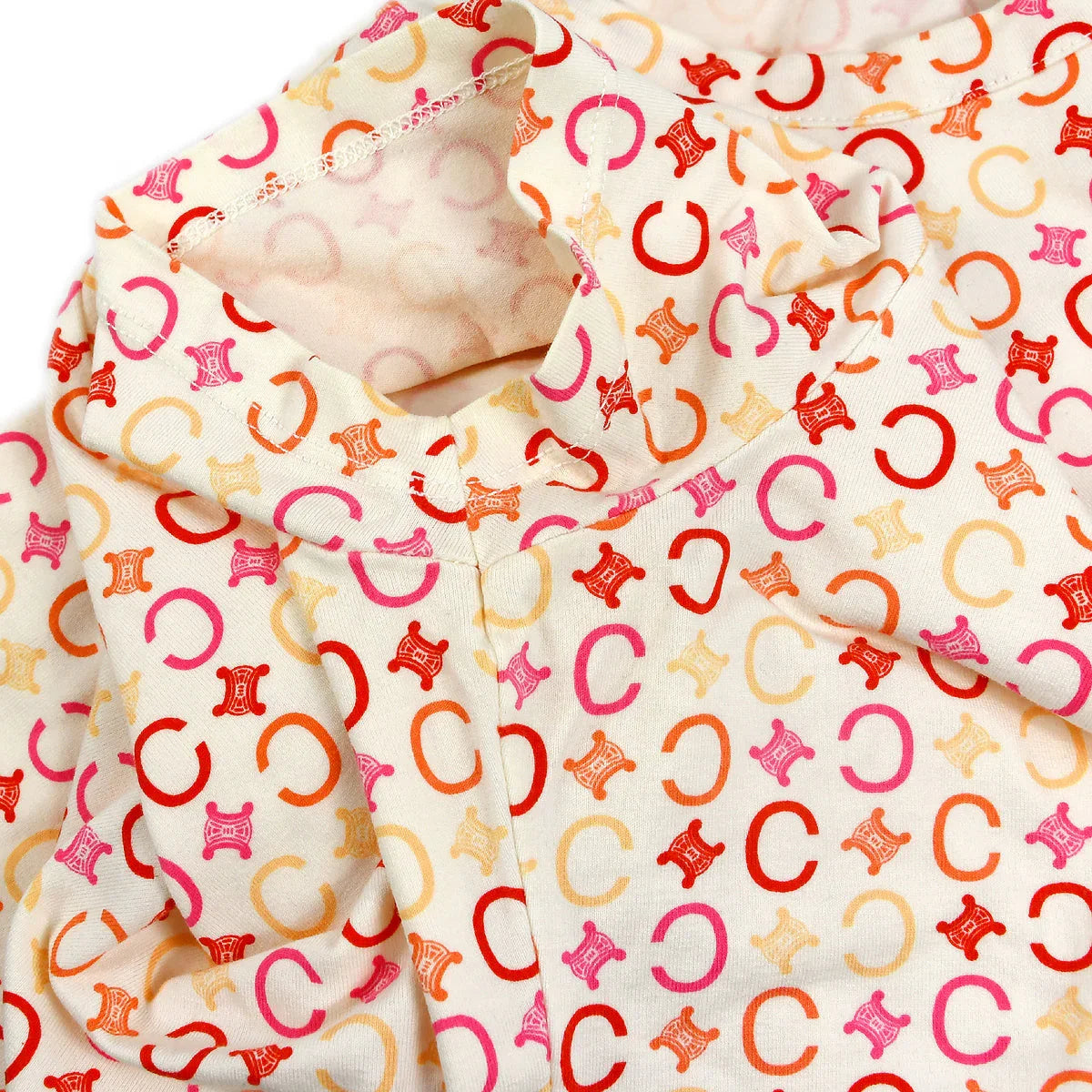 Celine C Macadam T-shirt Pink